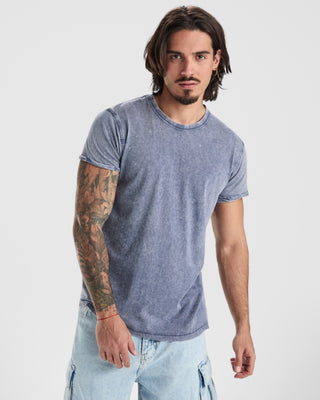 Husky Denim-Effect T-Shirt 160 GSM