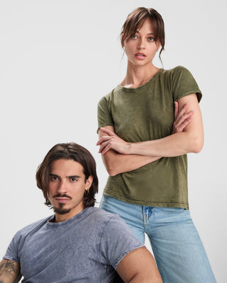 Husky Denim-Effect T-Shirt 160 GSM