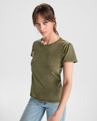 T-shirt Husky femme effet jean 160 g/m²