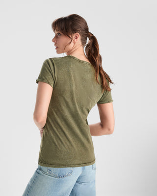 T-shirt Husky femme effet jean 160 g/m²
