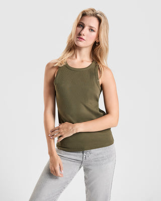 Drive Women's Ribbed Tank Top 220 GSM