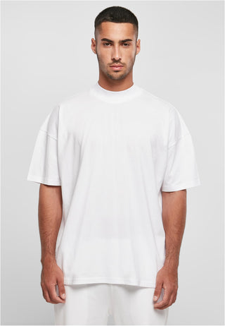 T-shirt surdimensionné à col montant 220 GSM