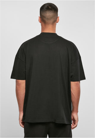 T-shirt surdimensionné à col montant 220 GSM