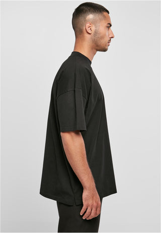 T-shirt surdimensionné à col montant 220 GSM
