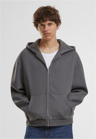 Sweat à capuche zippé douillet 330 GSM
