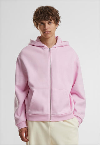 Sweat à capuche zippé douillet 330 GSM