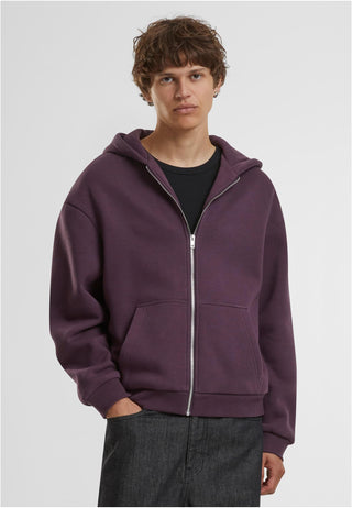 Sweat à capuche zippé douillet 330 GSM