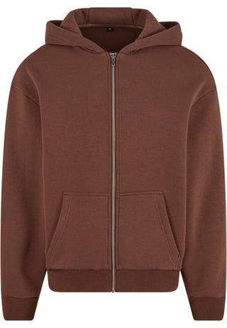 Sweat à capuche zippé douillet 330 GSM