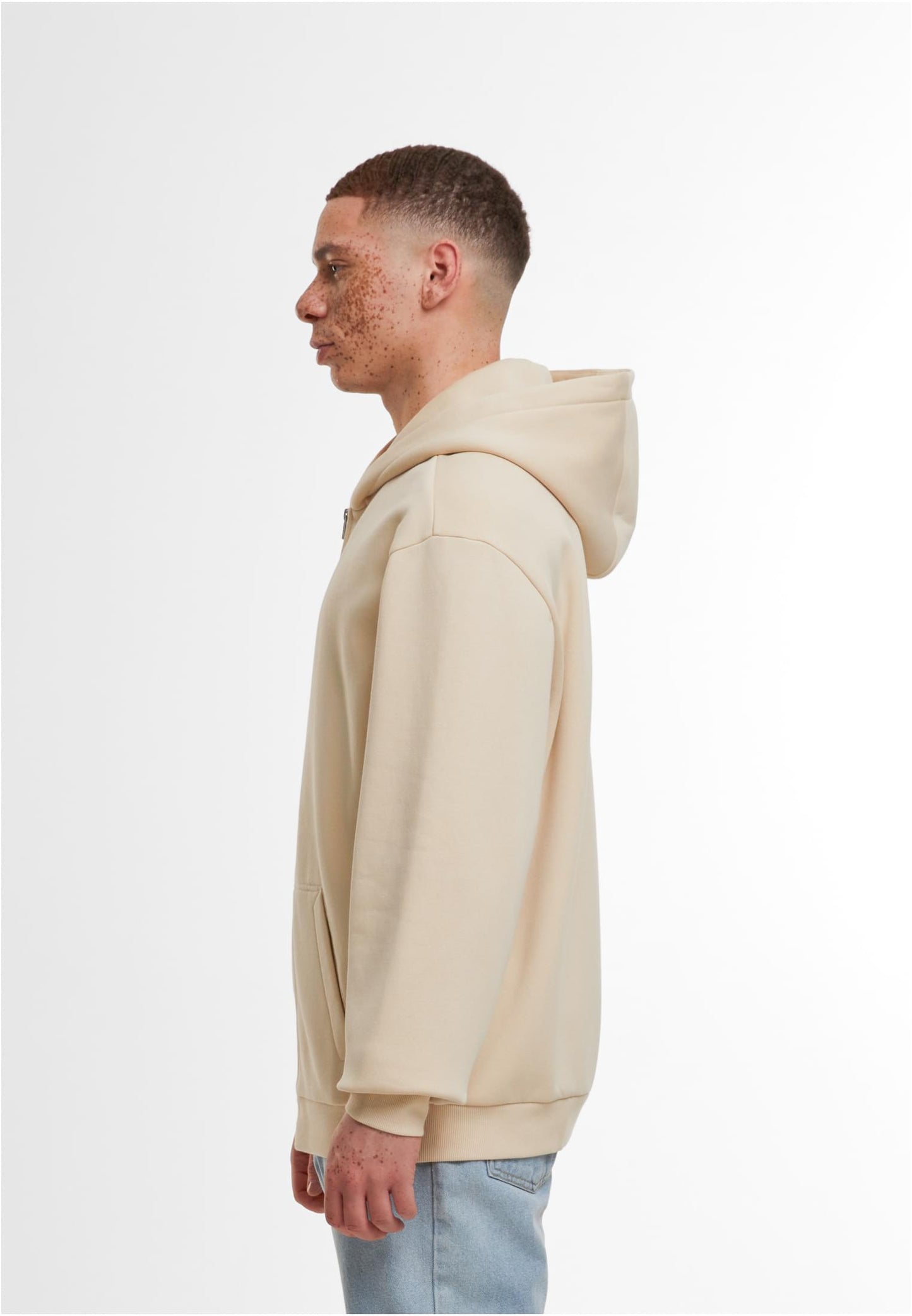 Loose Fit Zip Hoody
