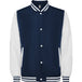 Navy Blue/White